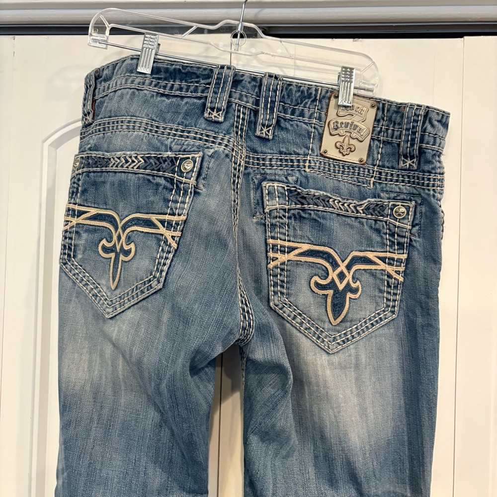 Rock Revival Royce Straight Jeans Size 36